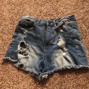 Jean shorts